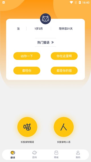 猫语猫咪翻译器app