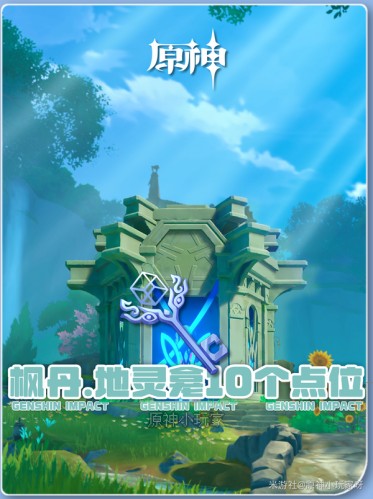 原神枫丹地灵龛全位置图 快速获取原石奖励