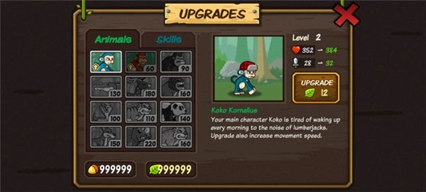 森林防御战猴子传奇