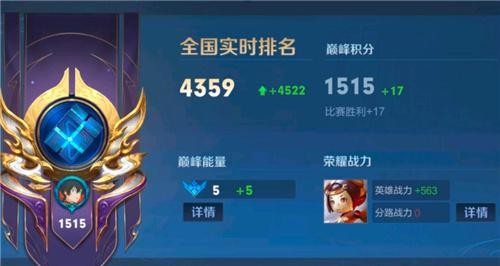 王者荣耀巅峰赛扣分规则：多久不打会掉分？