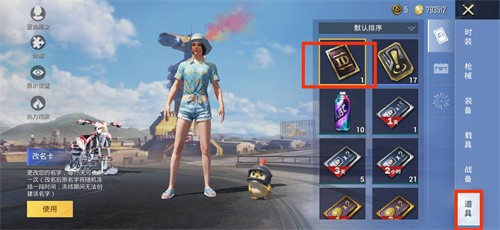 和平精英改名卡使用指南，角色昵称修改技巧