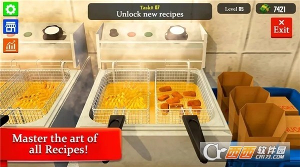 汉堡餐厅模拟器3D