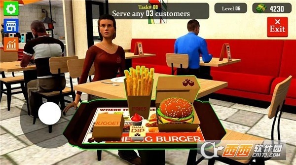 汉堡餐厅模拟器3D