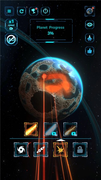 星球粉碎模拟器