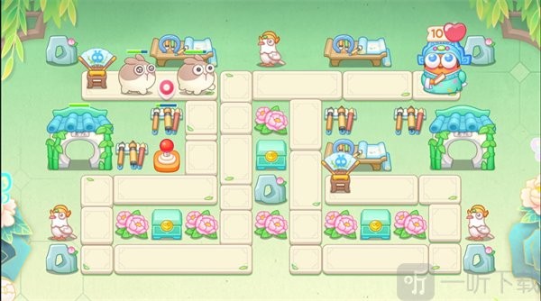 保卫萝卜4梁波波祝秋秋第一关速通攻略 新手零失误布阵