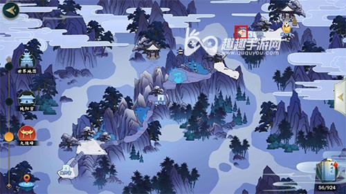 九隐峰风景点在哪 剑网3指尖江湖全坐标解锁攻略