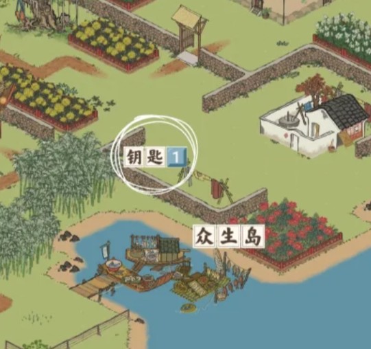 江南百景图宁波府绿眉毛钥匙宝箱分布位置