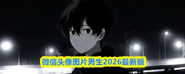 微信男生头像2026最新款式