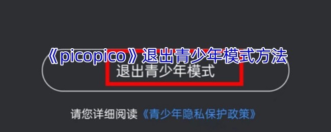 picopico：安全模式退出指南