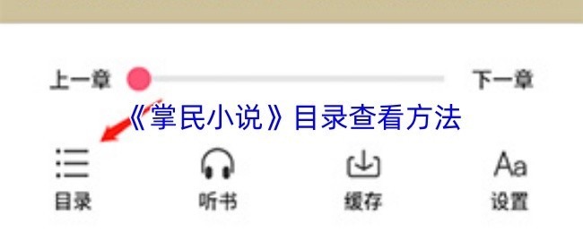 《掌民小说》目录浏览指南与技巧
