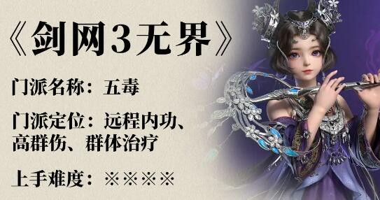 剑网3无界五毒奇穴技能搭配攻略