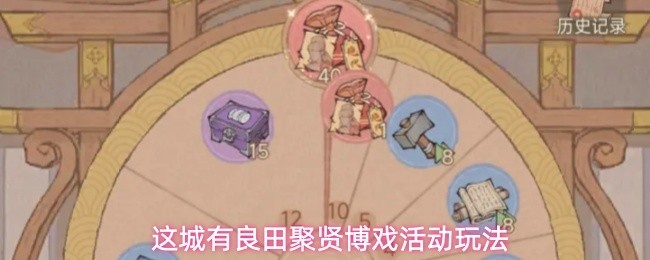 这城有良田聚贤博戏活动详细介绍