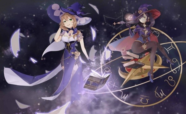 《原神》莫娜高清宣传插图