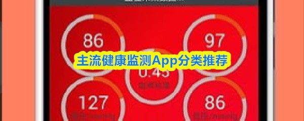 健康监测App精选分类